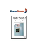 Предварительный просмотр 1 страницы CleaverBrooks Master Panel 8 Operation Manual