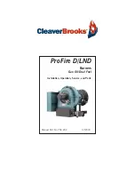 CleaverBrooks ProFire D Series Installation, Operation, Service, And Parts Manual preview