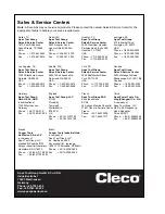 Предварительный просмотр 38 страницы Cleco 110PTHD55Q Instruction Manual