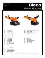 Cleco 1660AGL Series Product Manual preview