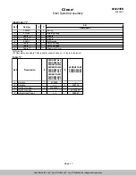 Предварительный просмотр 17 страницы Cleco 24RAA06 Parts Manual