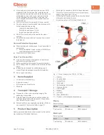 Предварительный просмотр 9 страницы Cleco CellTek CTBA Instruction Manual