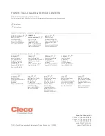 Предварительный просмотр 54 страницы Cleco CellTek CTBA Instruction Manual