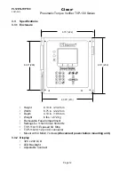 Preview for 12 page of Cleco TVP-100 Series Programming Manual