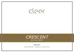 cleer CRESCENT Manual preview