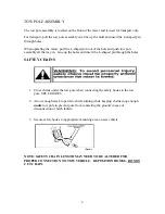 Preview for 7 page of Cleform Gilson 1200MP Operator'S Manual & Parts Manual