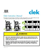 Clek Oobr Instruction Manual preview