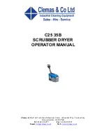 Clemas & Co C25 35B Operator'S Manual preview