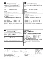 Preview for 17 page of Clemas & Co Puzzi 100 Operator And Parts Manual