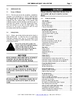 Предварительный просмотр 2 страницы Clemco CDF-12 Manual