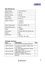 Preview for 5 page of Clements Orbital 360 User Manual