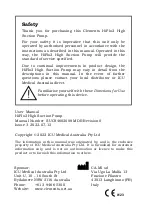 Preview for 2 page of Clements SUC84602 User Manual