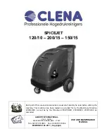 Clena SPICEJET 120/10 Use And Maintenance Manual preview