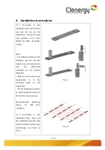 Предварительный просмотр 6 страницы Clenergy PV-ezRack Commercial Tilt Installation Manual