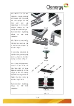 Предварительный просмотр 8 страницы Clenergy PV-ezRack Commercial Tilt Installation Manual