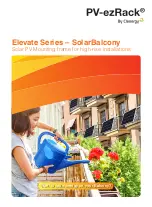 Clenergy PV-ezRack Elevate Series Manual preview