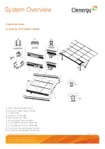 Предварительный просмотр 8 страницы Clenergy PV-ezRack ezShade Series Planning And Installation