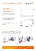 Предварительный просмотр 11 страницы Clenergy PV-ezRack ezShade Series Planning And Installation