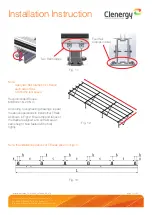 Предварительный просмотр 15 страницы Clenergy PV-ezRack ezShade Series Planning And Installation