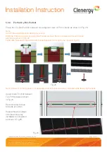 Предварительный просмотр 21 страницы Clenergy PV-ezRack ezShade Series Planning And Installation