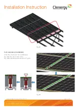 Предварительный просмотр 22 страницы Clenergy PV-ezRack ezShade Series Planning And Installation