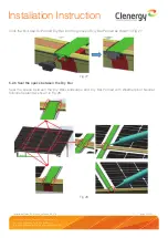 Предварительный просмотр 23 страницы Clenergy PV-ezRack ezShade Series Planning And Installation