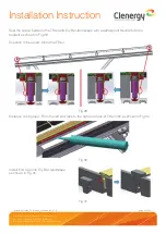 Предварительный просмотр 24 страницы Clenergy PV-ezRack ezShade Series Planning And Installation