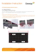 Предварительный просмотр 25 страницы Clenergy PV-ezRack ezShade Series Planning And Installation