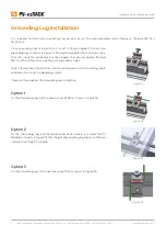 Preview for 8 page of Clenergy PV-ezRack Grounding system Code-Compliant Planning And Installation Manual