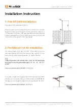 Preview for 7 page of Clenergy PV-ezRack PostMount 1-A Code-Compliant Planning And Installation Manual