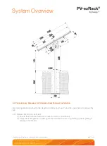 Предварительный просмотр 5 страницы Clenergy PV-ezRack PostMount 2-A Installation Manual