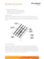 Предварительный просмотр 6 страницы Clenergy PV-ezRack PostMount 2-A Installation Manual