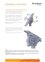 Предварительный просмотр 8 страницы Clenergy PV-ezRack PostMount 2-A Installation Manual