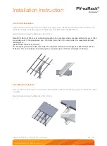 Предварительный просмотр 10 страницы Clenergy PV-ezRack PostMount 2-A Installation Manual