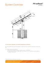 Предварительный просмотр 5 страницы Clenergy PV-ezRack PostMount 3-A Installation Manual