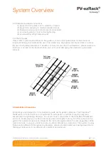 Предварительный просмотр 6 страницы Clenergy PV-ezRack PostMount 3-A Installation Manual