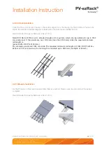 Предварительный просмотр 10 страницы Clenergy PV-ezRack PostMount 3-A Installation Manual