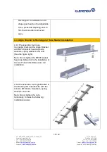 Preview for 11 page of Clenergy PV-ezRack PostMount 4-A Installation Manual