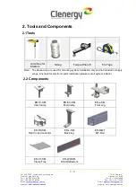 Preview for 3 page of Clenergy PV-ezRack SolarMatrix Installation Manual