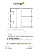 Preview for 6 page of Clenergy PV-ezRack SolarMatrix Installation Manual