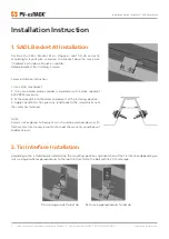 Preview for 8 page of Clenergy PV-ezRack SolarRoof SADL Bracket A1 Manual