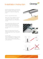 Preview for 14 page of Clenergy PV-ezRack SolarRoof Series Planning And Installation Manual