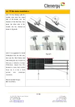 Preview for 18 page of Clenergy PV-ezRack SolarTerrace Eco with TM Rail Installation Manual