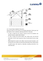 Предварительный просмотр 6 страницы Clenergy PV-ezRack SolarTerrace Eco Installation Manual