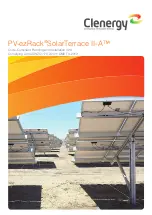 Clenergy PV-ezRack SolarTerrace II-A Manual preview