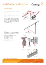 Preview for 15 page of Clenergy PV-ezRack SolarTerrace II-A Manual