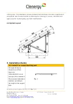 Предварительный просмотр 7 страницы Clenergy PV-ezRack SolarTerrace III-A Installation Manual