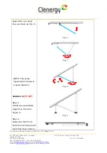 Предварительный просмотр 9 страницы Clenergy PV-ezRack SolarTerrace III-A Installation Manual