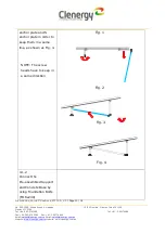 Предварительный просмотр 10 страницы Clenergy PV-ezRack SolarTerrace III-A Installation Manual