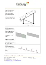 Предварительный просмотр 12 страницы Clenergy PV-ezRack SolarTerrace III-A Installation Manual